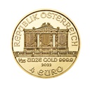 Wiener Philharmoniker 1/25 Unze Goldmünze 2022