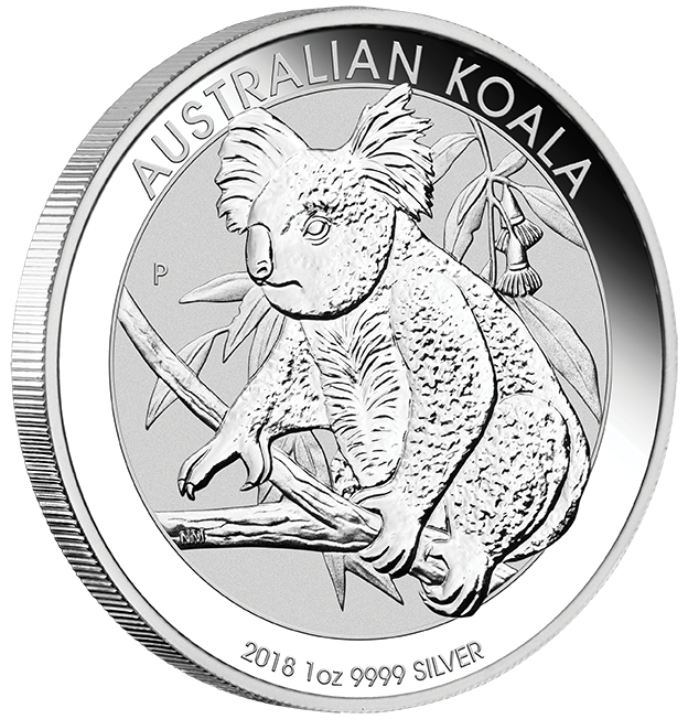 Koala 1 Unze Silbermünze 2018 differenzbesteuert