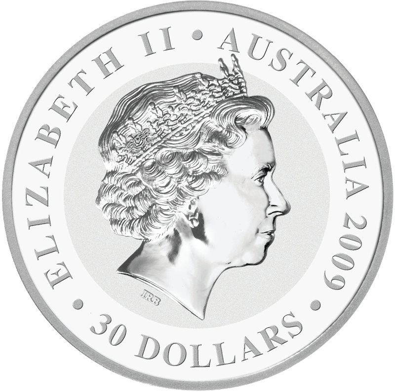 Koala 1 Kilo Silbermünze 2009