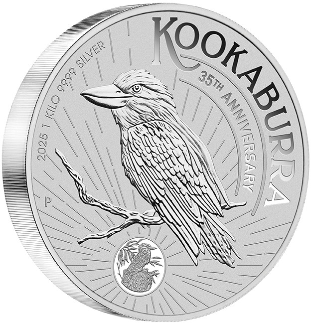 Kookaburra 1 Kilo Silbermünze 2025 differenzbesteuert