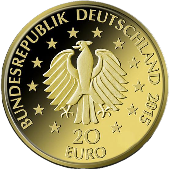 20 Euro Deutscher Wald Linde 1/8 oz Goldmünze 2015 (A)