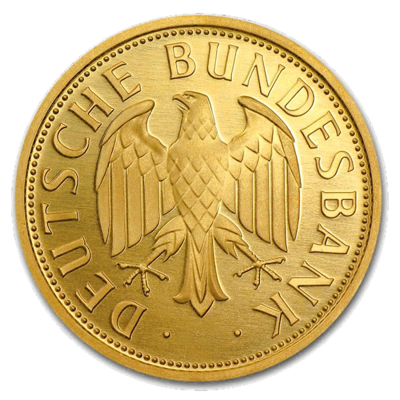 1 Goldmark Goldmünze 2001 Prägestätte J