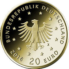20 Euro Heimische Vögel Pirol 1/8 oz Goldmünze 2017 (D)