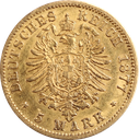 5 Mark Kaiser Wilhelm I. Preußen Goldmünze | 1877 C