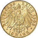 10 Mark König Georg von Sachsen Goldmünze
