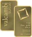 31,1 Gramm (1oz) Goldbarren | Valcambi