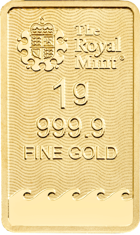 1 Gramm Goldbarren | The Royal Mint - Britannia