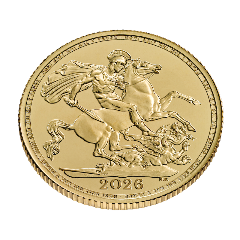 1 Pfund Sovereign Charles III Goldmünze 2026