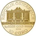 Wiener Philharmoniker 1/10 Unze Goldmünze 2026