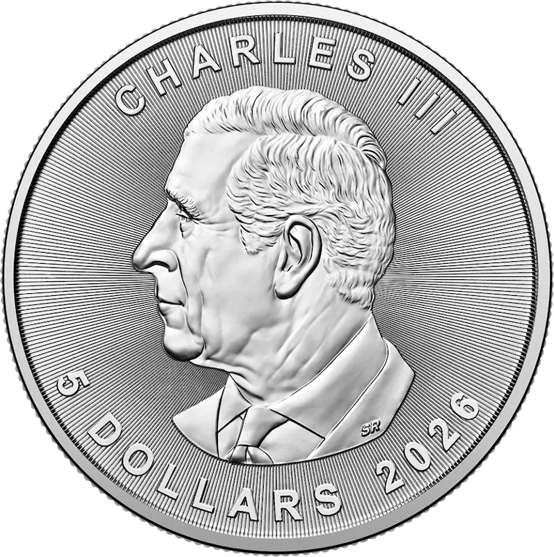 Maple Leaf 1 Unze Silbermünze 2026 | differenzbesteuert