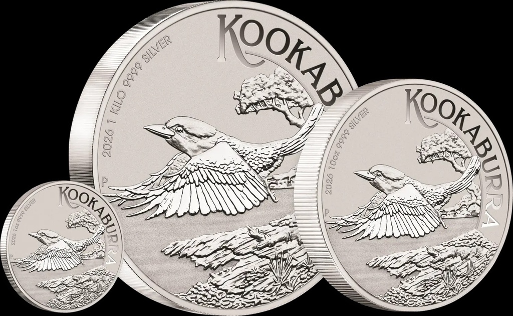 Kookaburra 1 Unze Silbermünze 2026