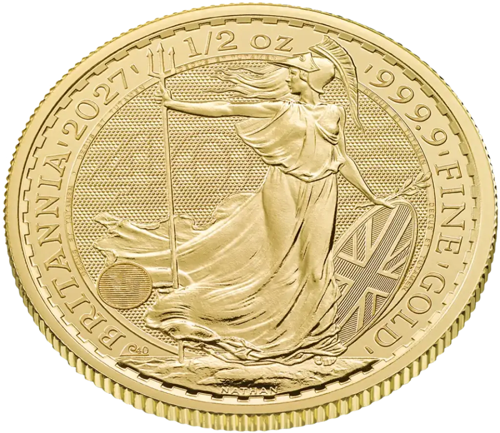 Britannia 1/2 Unze Goldmünze 2027