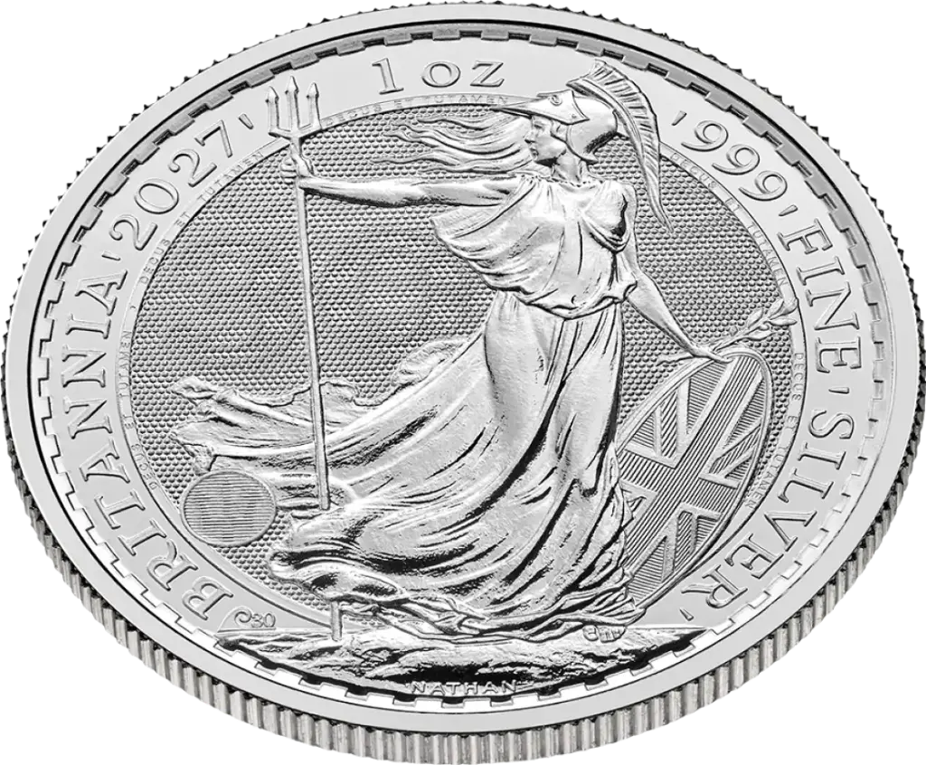 Britannia 1 Unze Silbermünze 2027
