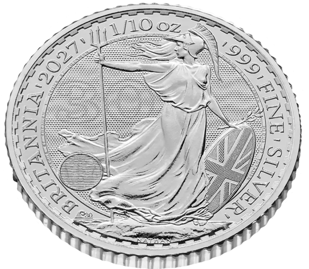 Britannia 1/10 Unze Silbermünze 2027
