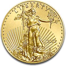 American Eagle 1/10 Unze Goldmünze verschiedene Jahre