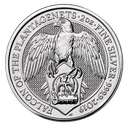 Queen's Beasts Falcon of the Plantagenets 2 Unzen Silbermünze 2019 | differenzbesteuert