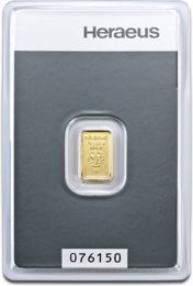 1 Gramm Goldbarren | Heraeus