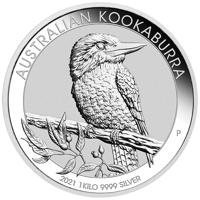 Kookaburra 1 Kilo Silbermünze 2021 | differenzbesteuert