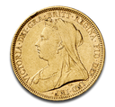 1 Pfund Sovereign Victoria Old Head Goldmünze | 1893-1901