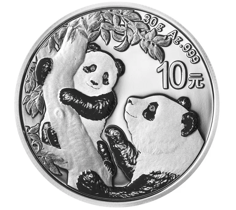China Panda 30g Silbermünze 2021 | differenzbesteuert