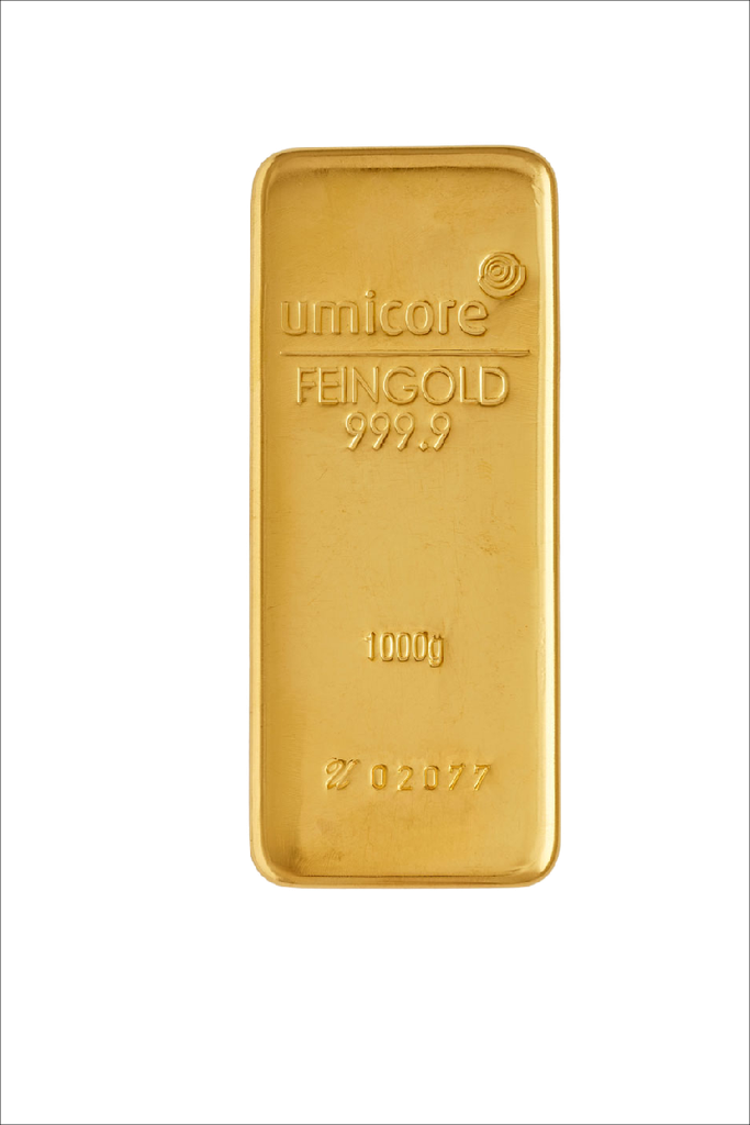 1000 Gramm Goldbarren | Umicore