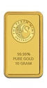 10 Gramm Goldbarren | Perth Mint mit Zertifikat - Känguru