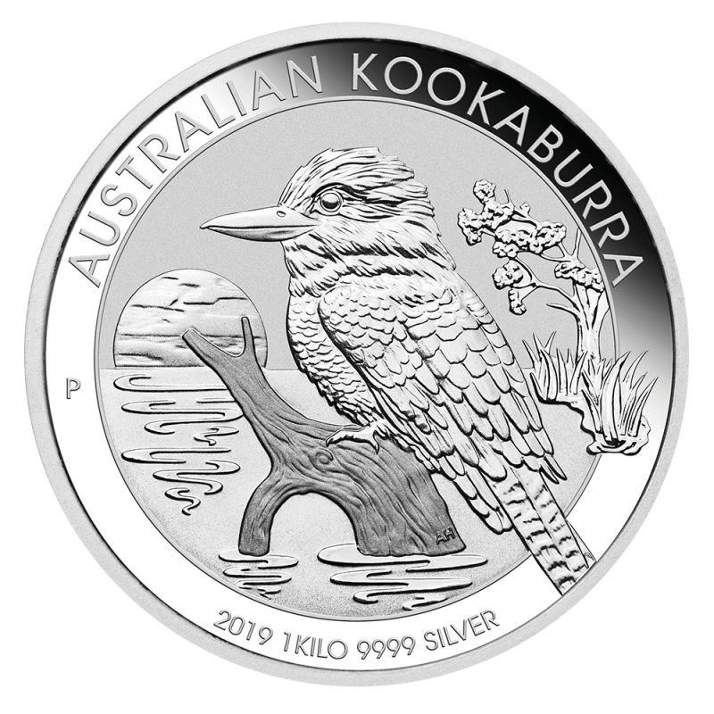 Kookaburra 1 Kilo Silbermünze 2019 | differenzbesteuert