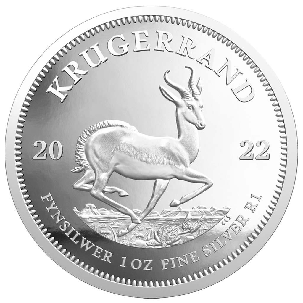 Krügerrand 1 Unze Silbermünze 2022 | differenzbesteuert