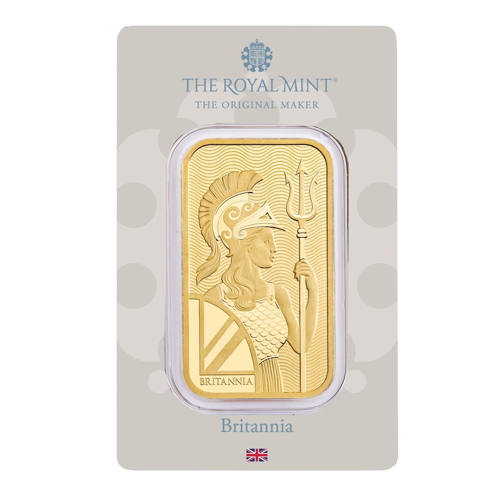 31,1 Gramm (1oz) Goldbarren | The Royal Mint - Britannia