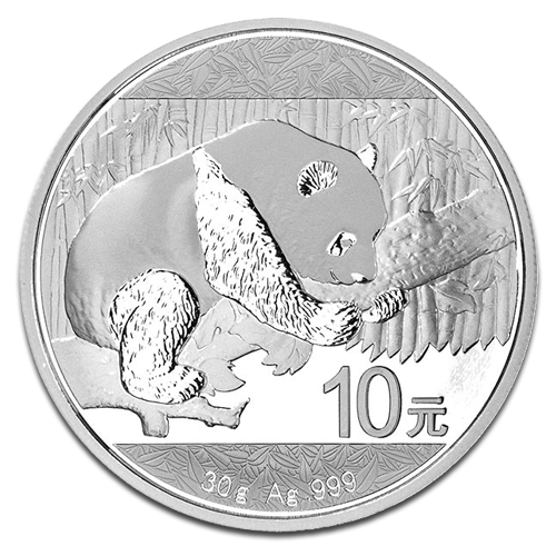 China Panda 30g Silbermünze 2016 | differenzbesteuert