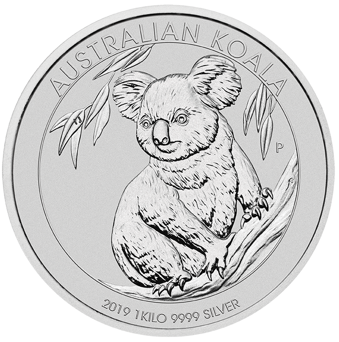 Koala 1 Kilo Silbermünze 2019 | differenzbesteuert