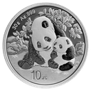 China Panda 30g Silbermünze 2024