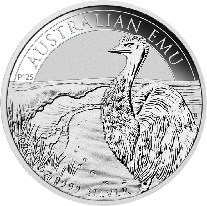 Australien Emu 1 Unze Silbermünze 2024 | differenzbesteuert