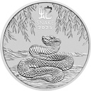 Lunar III Schlange 5 Unzen Silbermünze 2025