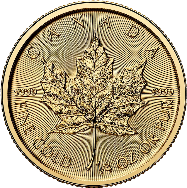 Maple Leaf 1/4 Unze Goldmünze 2025