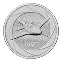 James Bond Sechs Jahrzehnte 007 - Bond of the 80s "Acrostar"- 1 Unze Silbermünze 2025 | differenzbesteuert