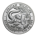 Somalia Elefant 1 Unze Silbermünze 2005 | differenzbesteuert