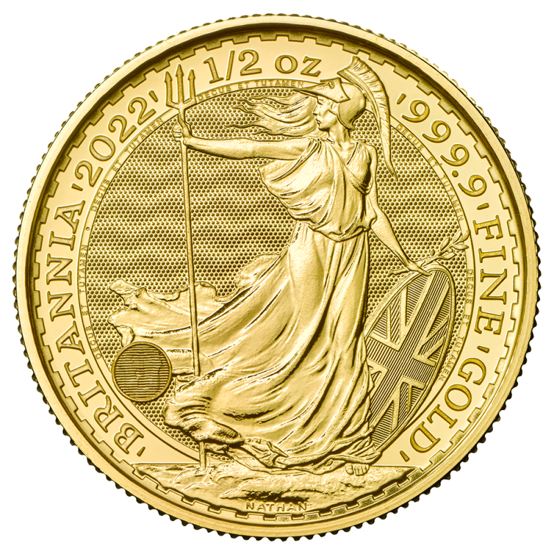 Britannia 1/2 Unze Goldmünze | verschiedene Jahre