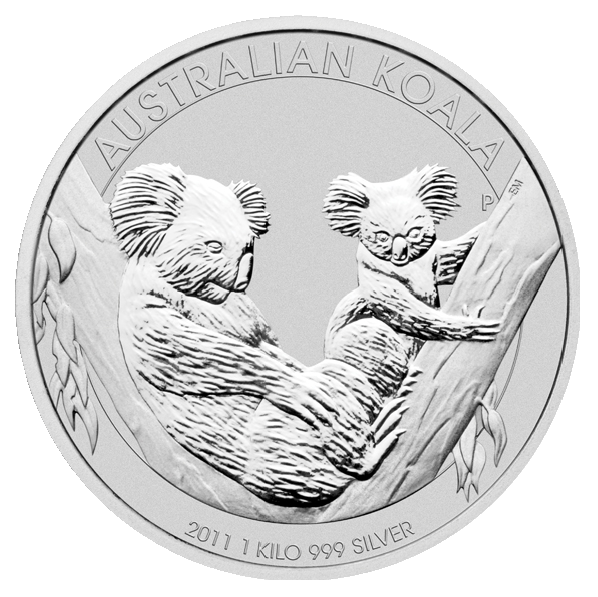 Koala 1 Kilo Silbermünze 2011 | differenzbesteuert