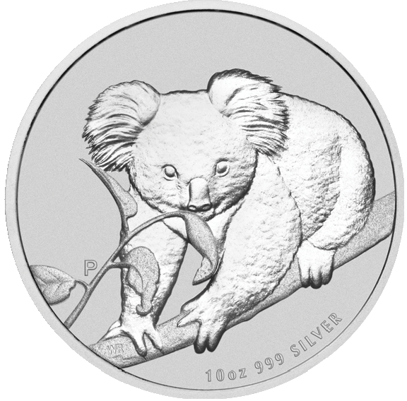 Koala 10 Unzen Silbermünze 2010 | differenzbesteuert