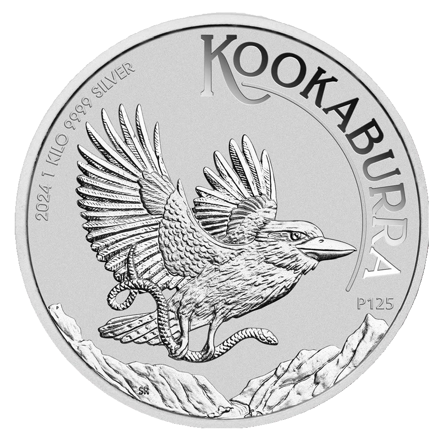 Kookaburra 1 Kilo Silbermünze 2024 | differenzbesteuert