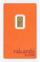 1 Gramm Goldbarren | Valcambi