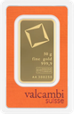 50 Gramm Goldbarren | Valcambi