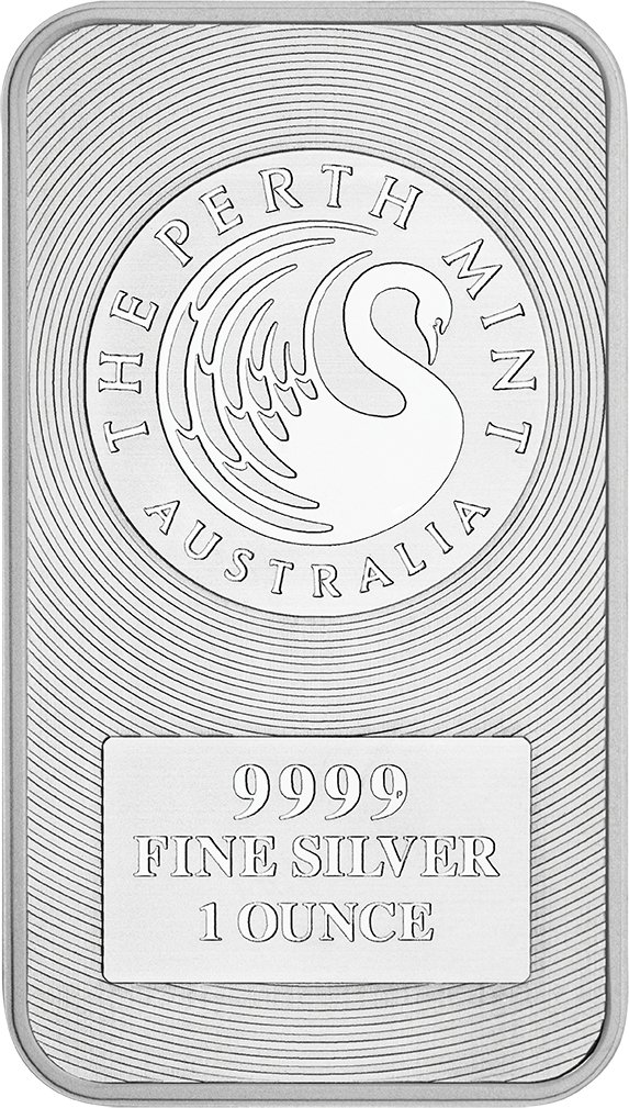 31,1 Gramm (1oz) Silberbarren | Perth Mint