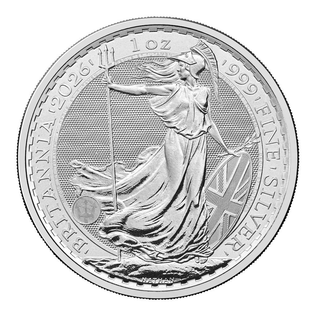 Britannia 1 Unze Silbermünze 2026