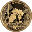 China Panda 3g Goldmünze 2026