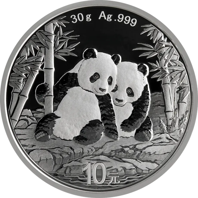 China Panda 30g Silbermünze 2026 | differenzbesteuert