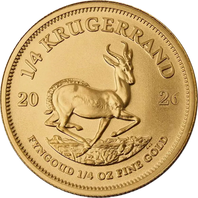 Krügerrand 1/4 Unze Goldmünze 2026