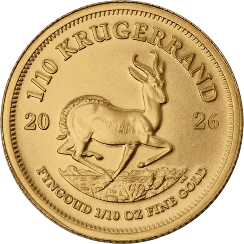 Krügerrand 1/10 Unze Goldmünze 2026