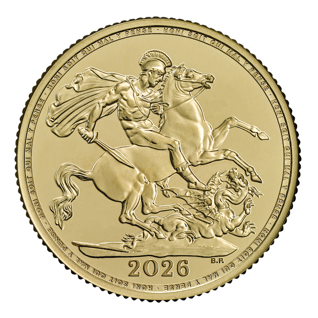 1 Pfund Sovereign Charles III Goldmünze 2026